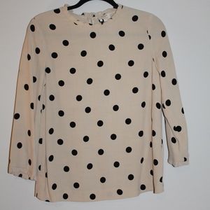 Kate Spade Polka Dot Blouse